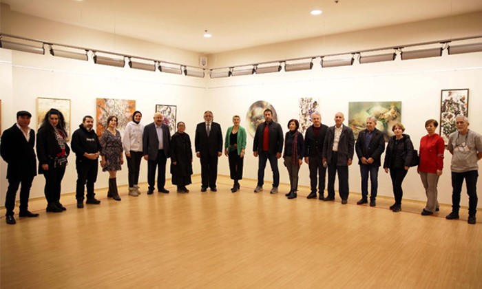 SANKO Sanat Galerisi’nde “doğanın nefesi” temalı resim sergisi