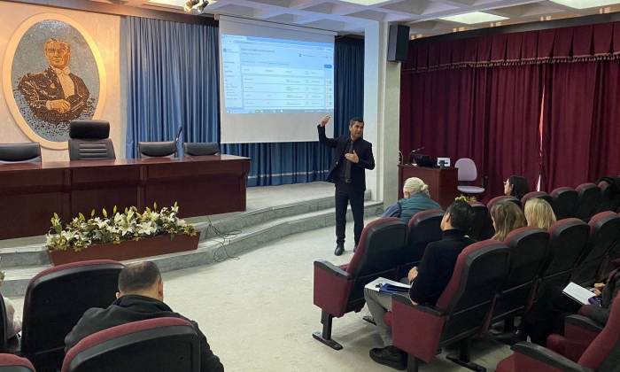 GAÜN’de Dijital Erasmus+ Programı Tanıtıldı