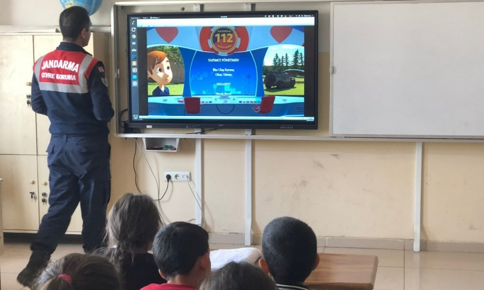 Gaziantep Jandarmadan çocuklara eğitim