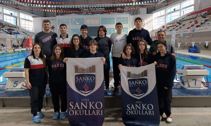 SANKO Okulları Başarıya Doymuyor!