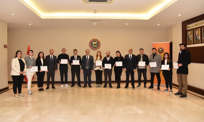 Sertifika Töreni Gerçekleştirildi