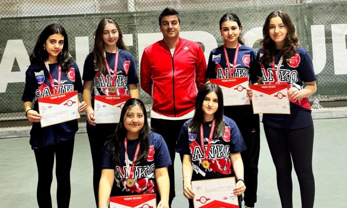 SANKO Okulları Teniste Bölge Şampiyonu Oldu