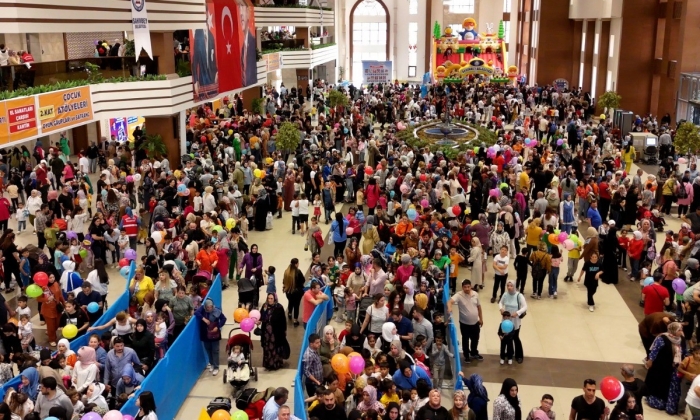 Çocuk Şenliğine Yoğun İlgi