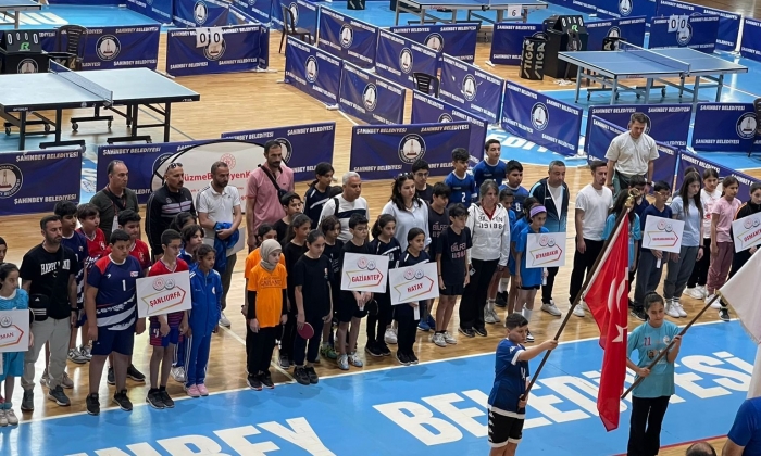 Şahinbey’de Tenis Heyecanı