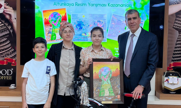 Altunkaya Resim Yarışmasında Ödüller Sahiplerini Buldu