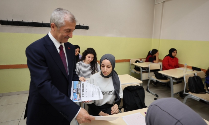 Şahinbeyden Öğrencilere Sınav Desteği
