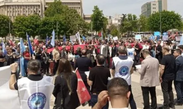  Gaziantep’te öğretmenler iş bıraktı