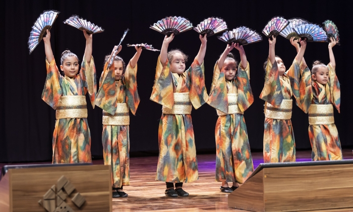 Erdemli öğrencilerden muhteşem gösteri