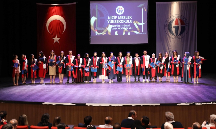    Nizip Meslek Yüksekokulu mezuniyet töreni