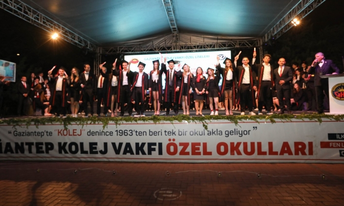 Gaziantep Kolej Vakfı Öğrencileri üniversiteli oldu