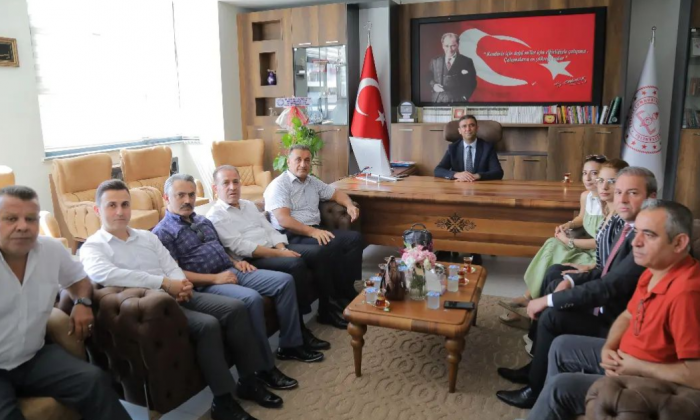 Türk Eğitim-Sen’den Erdal Kılınç’a ziyaret