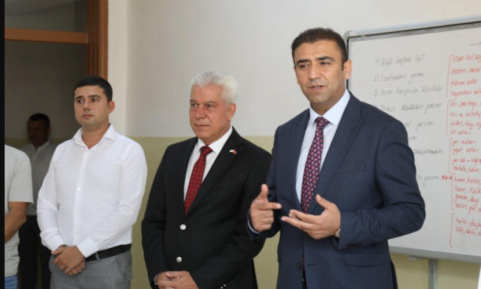 Okullarda görevliler işbaşında