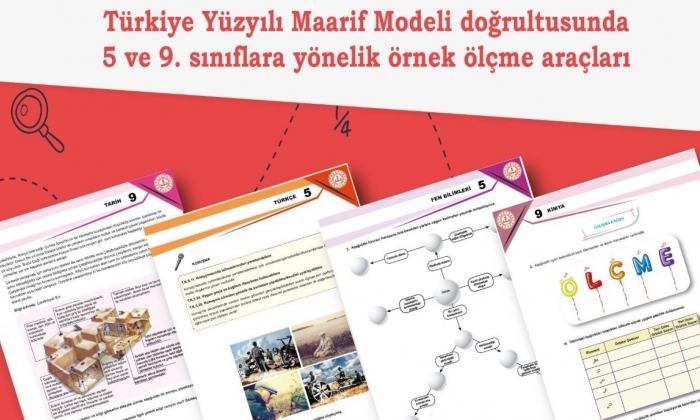 Yeni müfredata uygun yeni örnek ölçme araçları yayımlandı