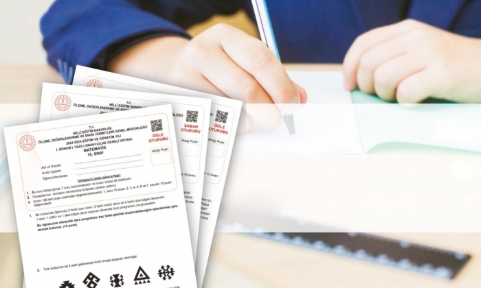 Ülke geneli ortak sınav soru ve cevapları yayımlandı