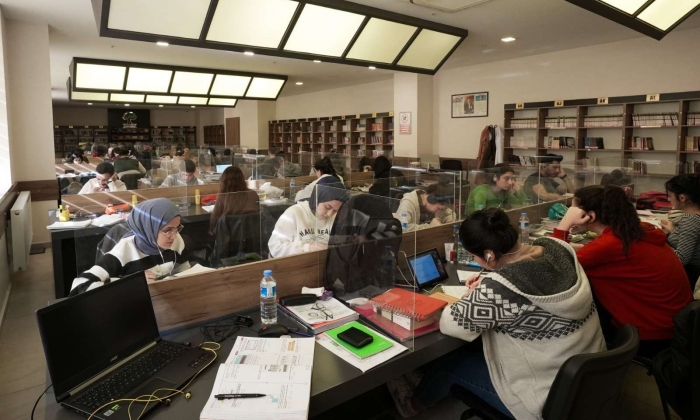 Şehitkamil Kütüphanelerine Ziyaretçi Rekoru