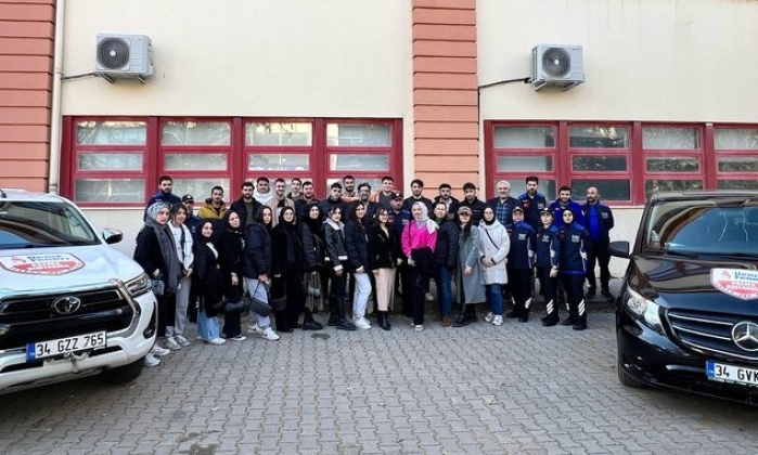 GAÜN’de öğrencilere insani yardım ve afet eğitimi