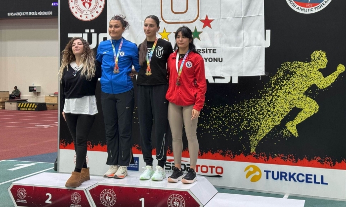 GAÜN Atletizm Takımı’ndan önemli başarı!