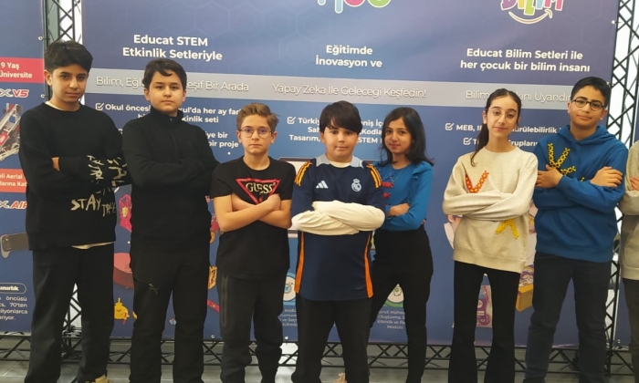 SANKO Okulları Robot Yarışmasında Türkiye İkincisi Oldu