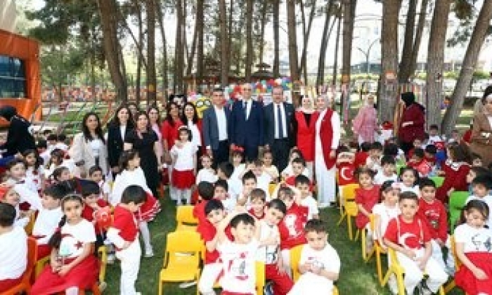 GAÜN Kreş ve Anaokulu Öğrencilerinden 23 Nisan Coşkusu