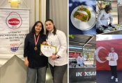 GAÜN’lü  Öğrenciler Yemek Yarışmasından Altın Madalya İle Döndü