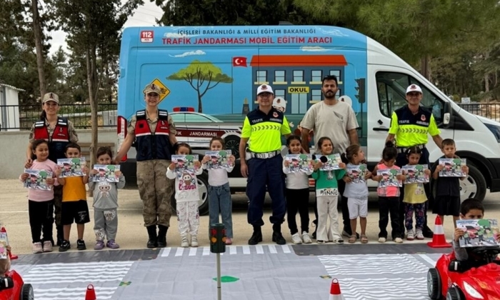 Gaziantep'te öğrencilere trafik kuralları anlatıldı!
