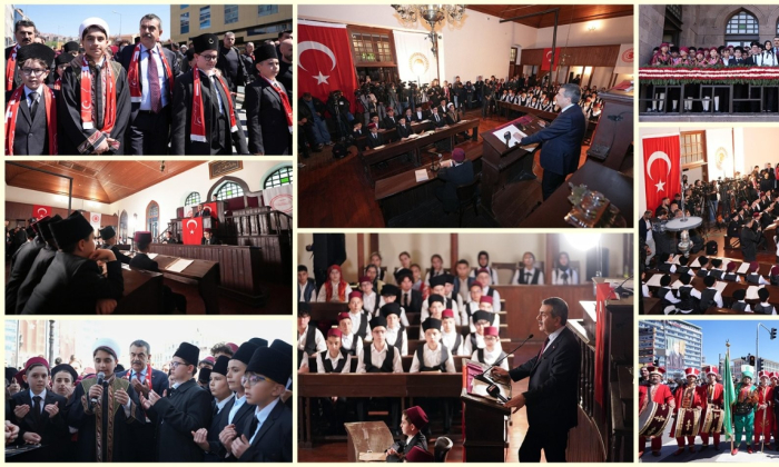 Bakan Tekin, "birinci meclisin temsili̇ açılış programına