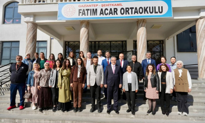İl Millî Eğitim Müdürü Arpacı, öğrenciler ve öğretmenlerle buluştu