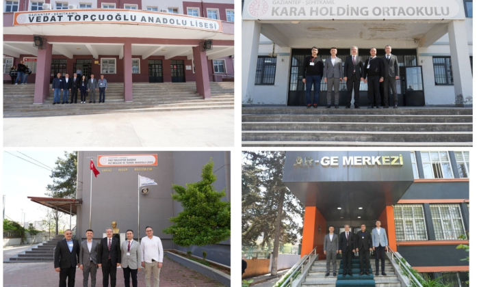 Gaziantep’te bursluluk sınavı denetlendi
