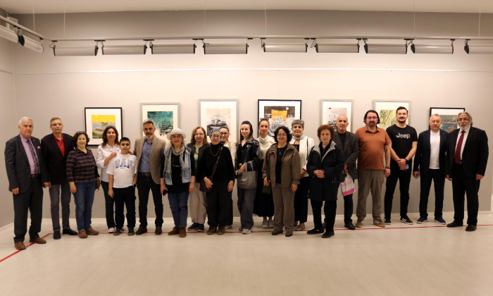 Prof. Dr.  Yıldız sanko sanat galeri̇si̇’nde sergi̇ açtı