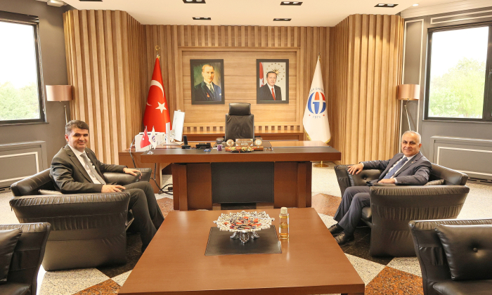Vali Kalaylı'dan Rektör Doğan'a ziyaret