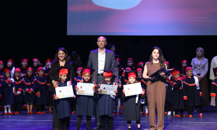 GAÜN kreş ve anaokulunda mezuniyet coşkusu
