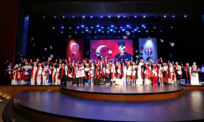 GAÜN Nizip eğitim fakültesi̇’nde mezuniyet heyecanı