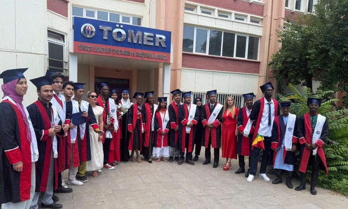GAÜN Tömer’de Mezuniyet coşkusu