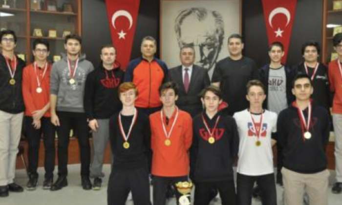 GKV'nin şampiyonları ödüllendirildi