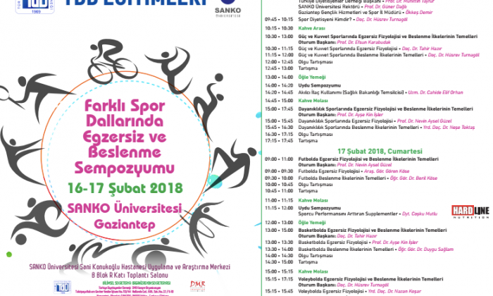 SANKO Üniversitesi'nde "Egzersiz ve Beslenme Sempozyumu” düzenlenecek
