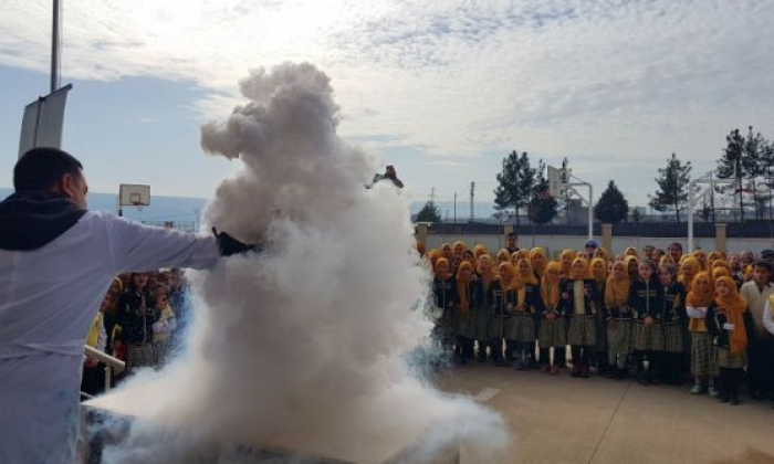 Gezegenevi ve Bilim Merkezi Yavuzeli İmam Hatip Ortaokulu'nda