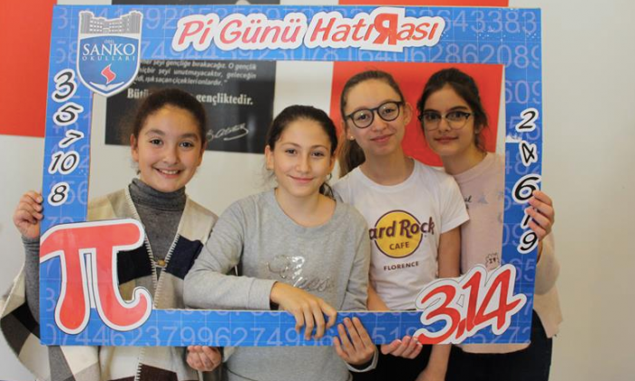 SANKO Okulları'nda "Pİ Günü" kutlandı