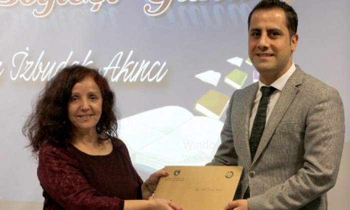 Yazar Ferda İzbudak Akıncı SANKO ilkokulun'daydı