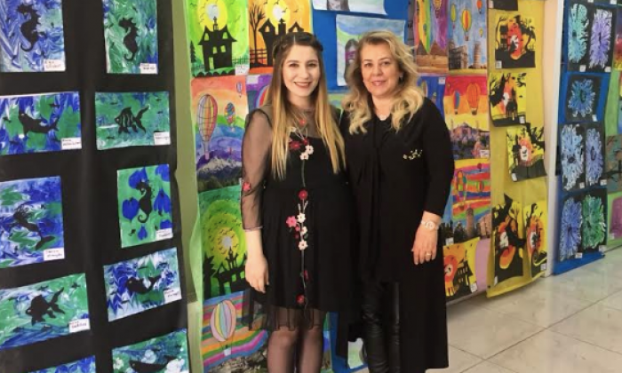 Özel Çağdaş Bilgi Okulları Resim Sergisi açıldı