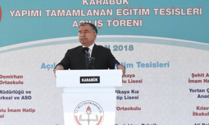 Bakan Yılmaz: Avrupa´da millî gelirinden eğitime en fazla pay ayıran ülkelerden biriyiz
