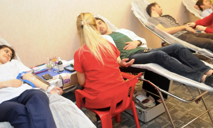 SANKO Üniversitesi öğrencilerinden kan bağışı