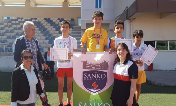 SANKOLU öğrenci Modern Pentatlon Yarışması'nda il birincisi oldu