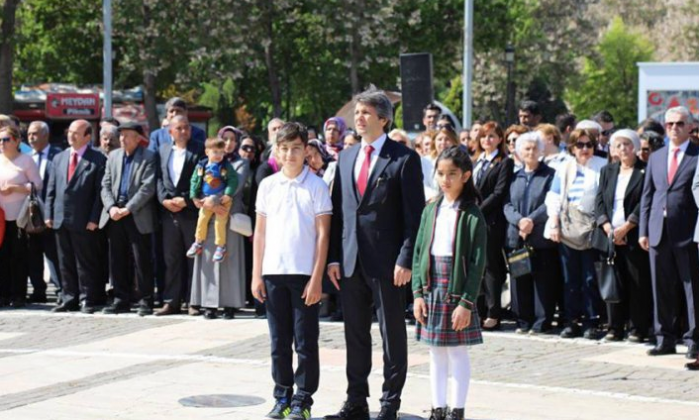 23 Nisan Gaziantep'te çoşkuyla kutlandı