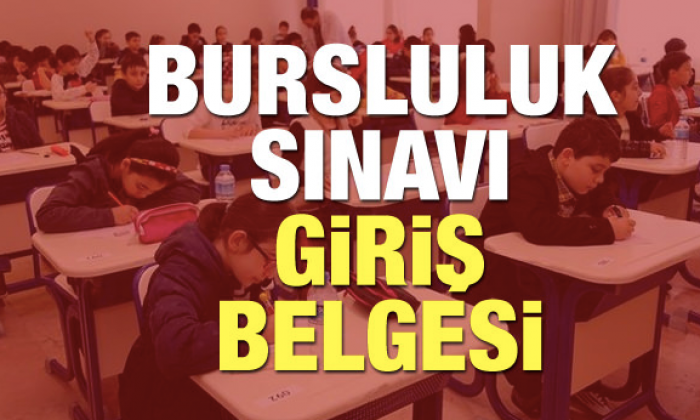 Bursluluk sınavı için geri sayım başladı