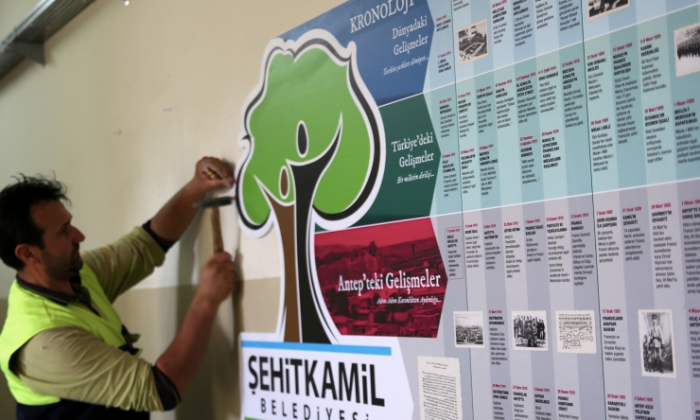 Her okula 'Antep Savunması köşesi'