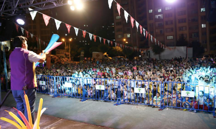 Şehitkamil Belediyesi'nden öğrencilere şenlik