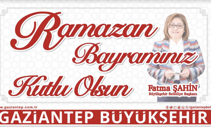 Başkan Şahin'den bayram mesajı