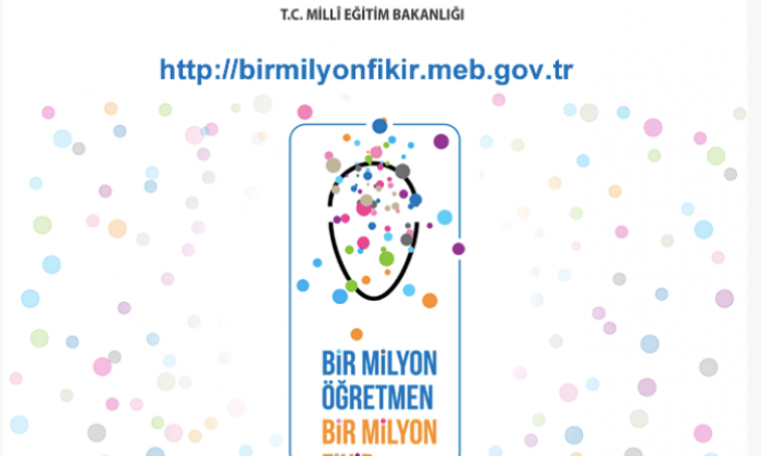 MEB'den "BirMilyonÖğretmenBirMilyonFikir"
