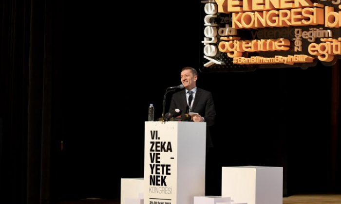 Bakan Selçuk, 6. Zekâ ve Yetenek Kongresi’ne katıldı