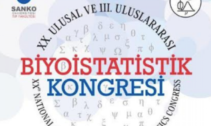SANKO Üniversitesi  Biyoistatistik Kongresi düzenliyor